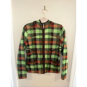 Burton Women's Geo 3/2 Plaid Ski Inner Shell Jacket Medium